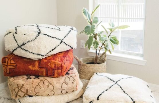 Moroccan Floor Pouf 05