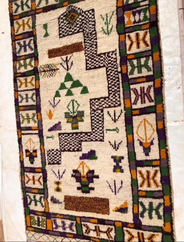 Traditional Berber carpet