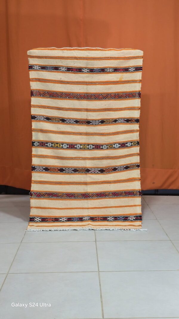 Multicolored Berber rug handmade - Image 7
