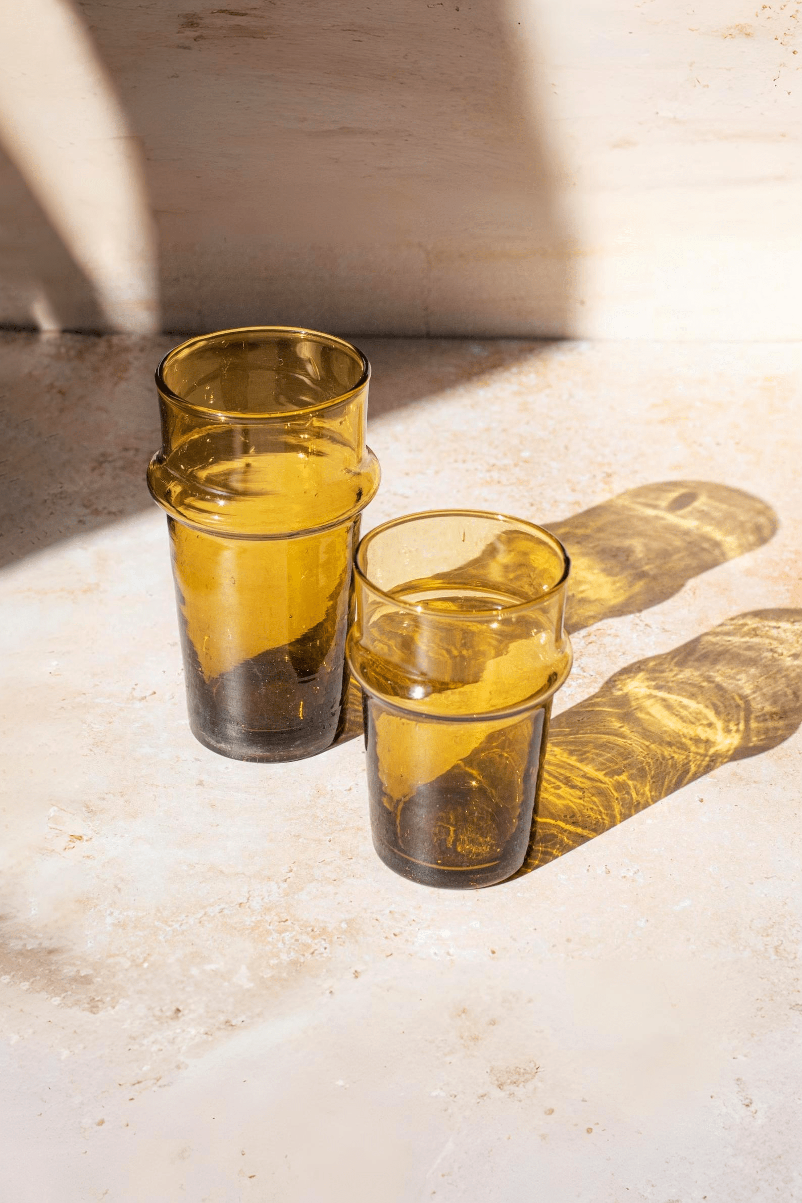 6 Handblown Moroccan Beldi Glasses - Image 8