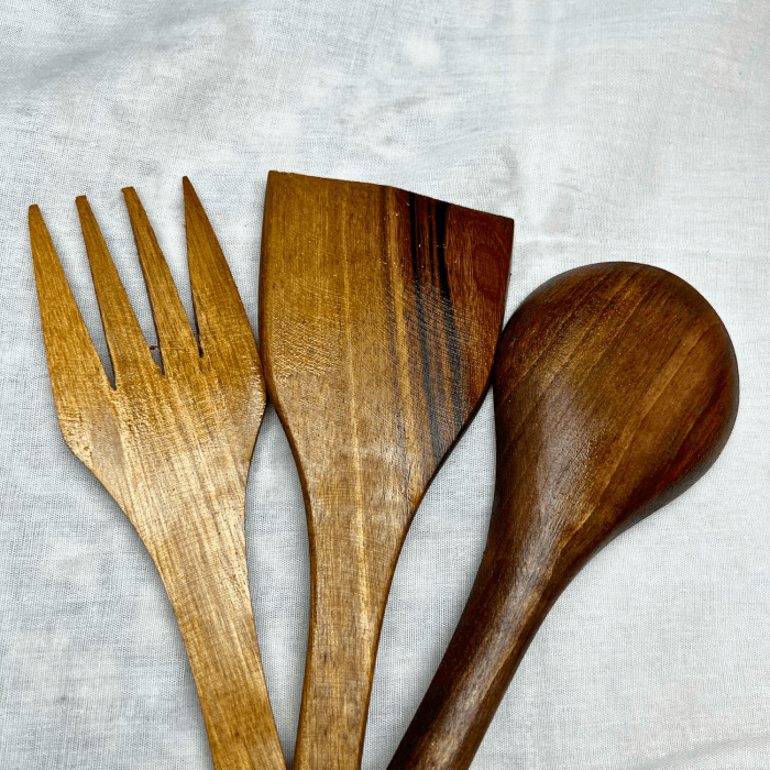 Walnut Wood Utensil Set - Image 6