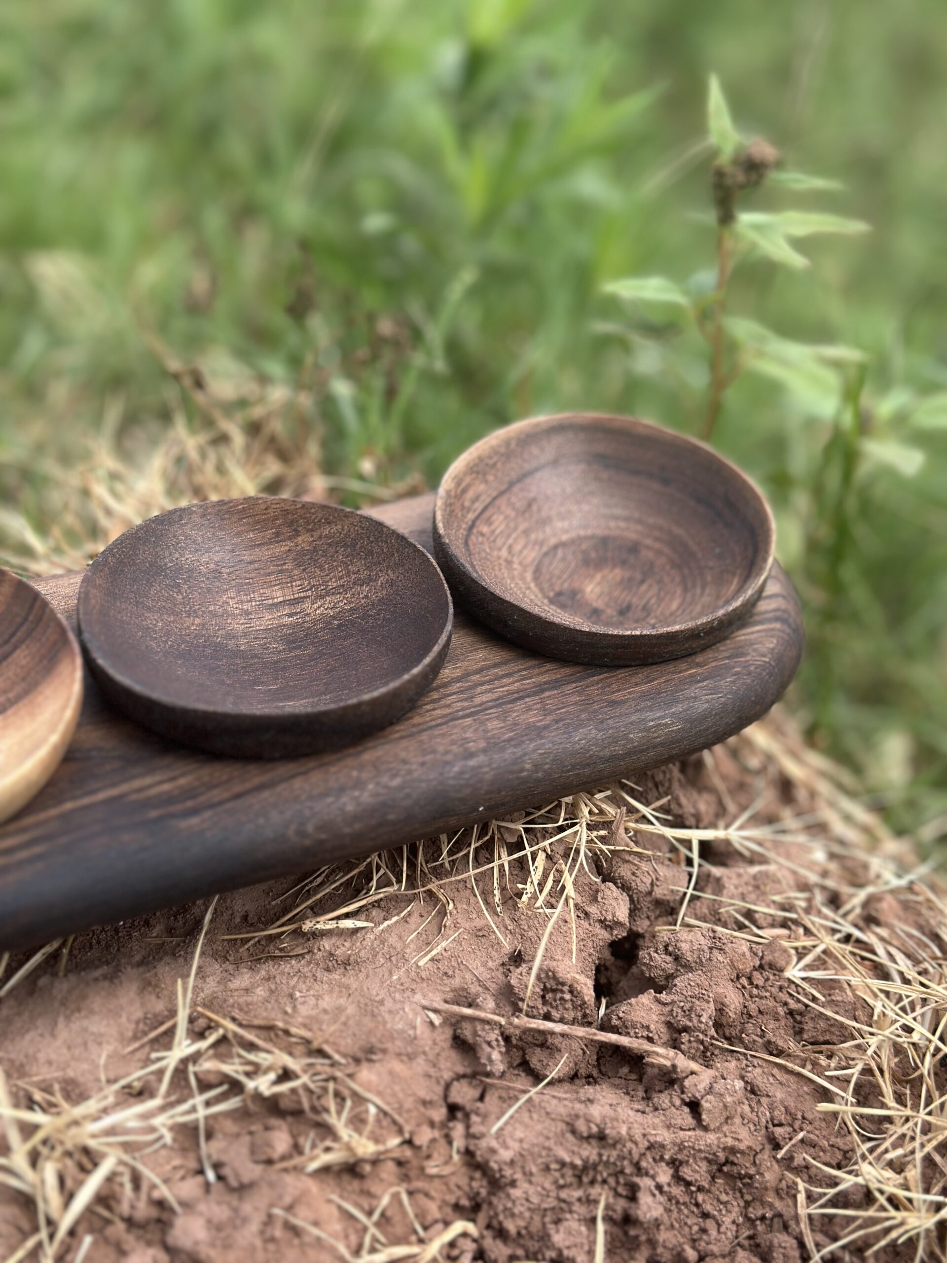 Handcrafted Wooden Serving Sets - Image 7