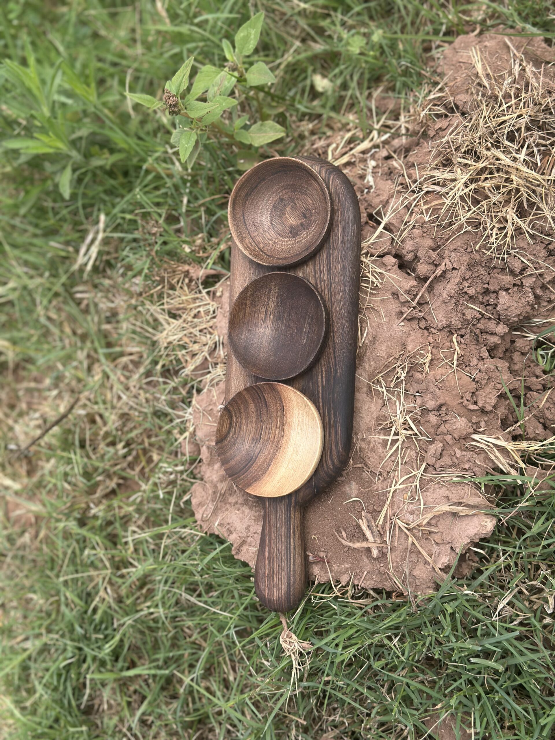 Handcrafted Wooden Serving Sets - Image 8