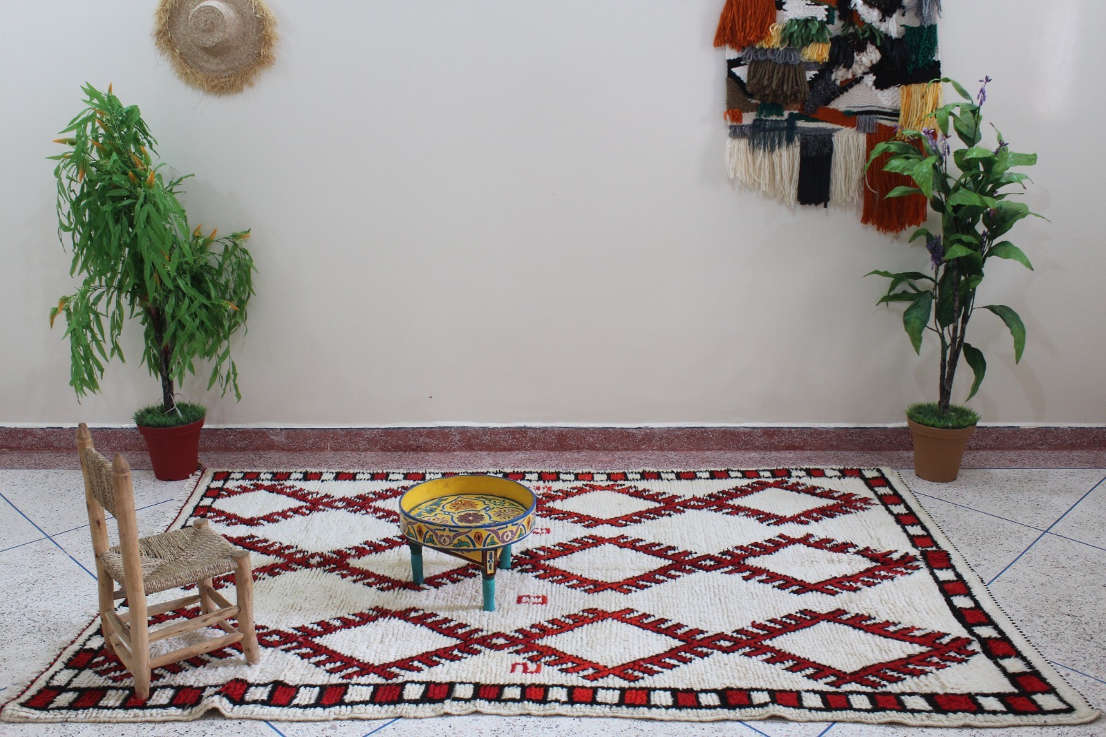 Authentic Beni Ourain Moroccan Rug - Image 3