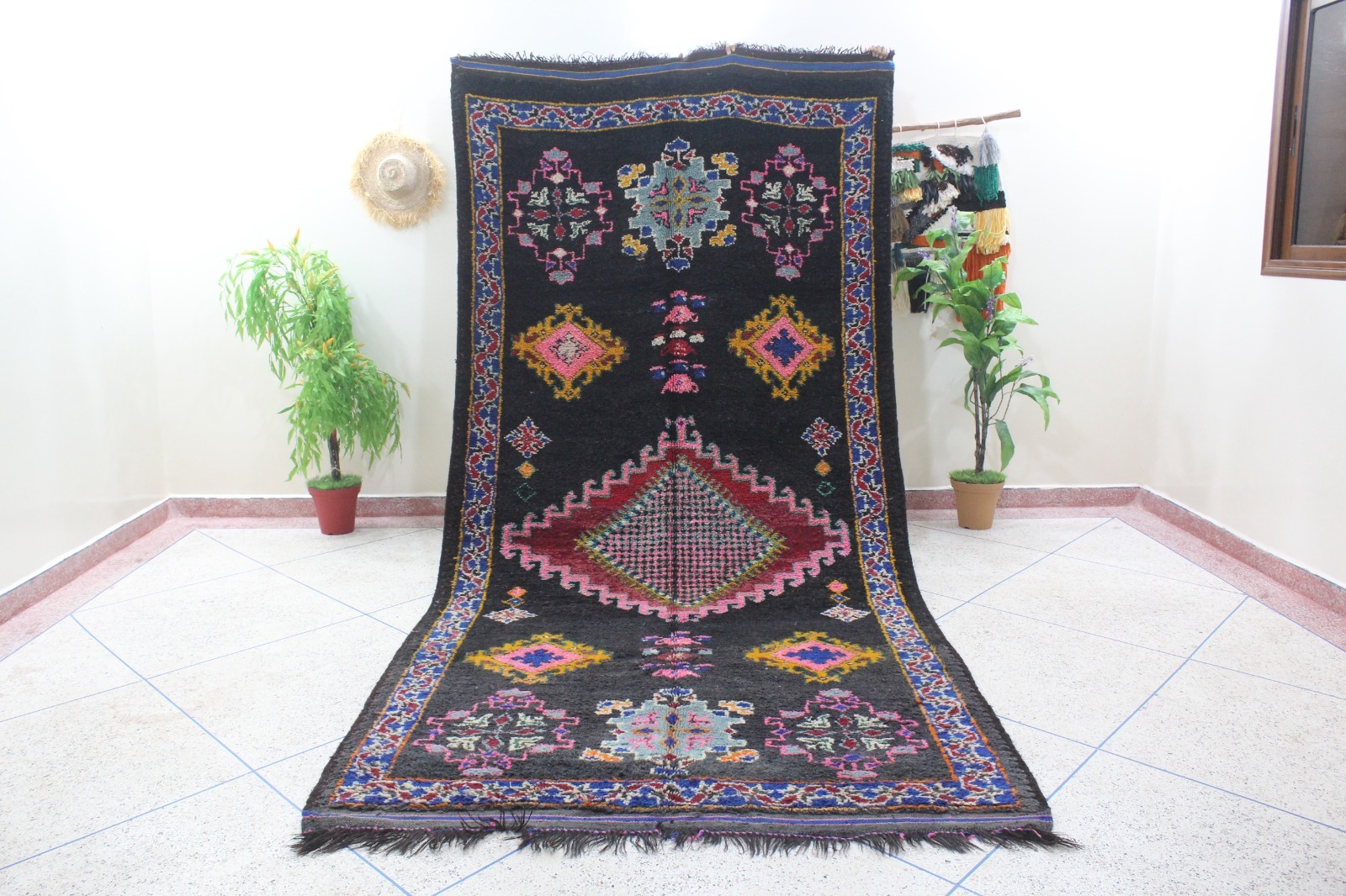 Authentic Beni Ourain Moroccan Rug