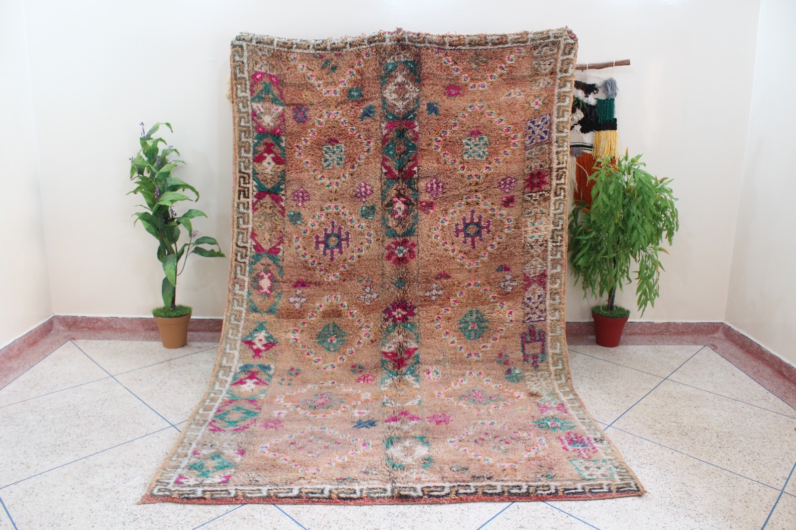 Authentic Beni Ourain Moroccan Rug
