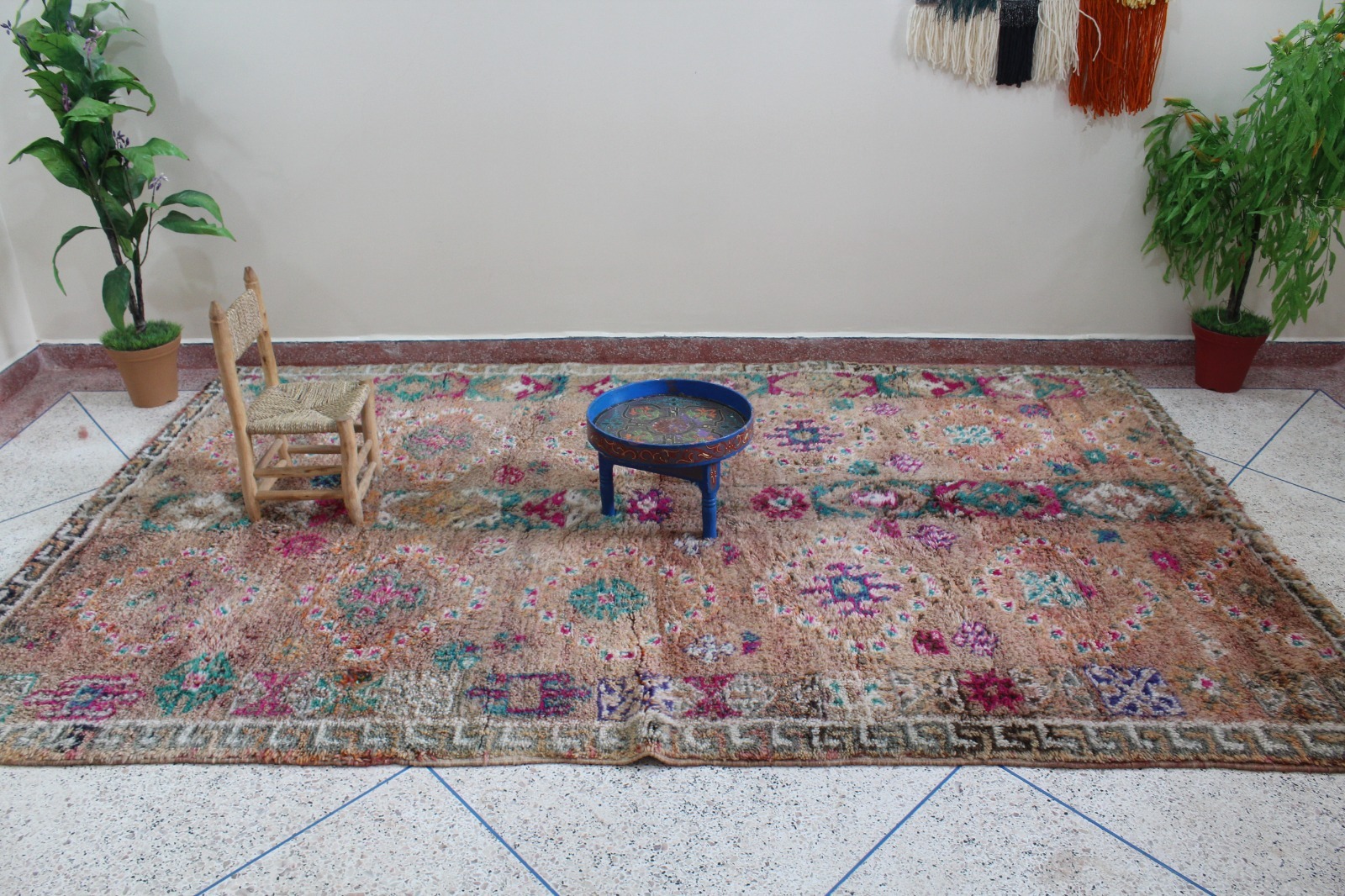 Authentic Beni Ourain Moroccan Rug - Image 3