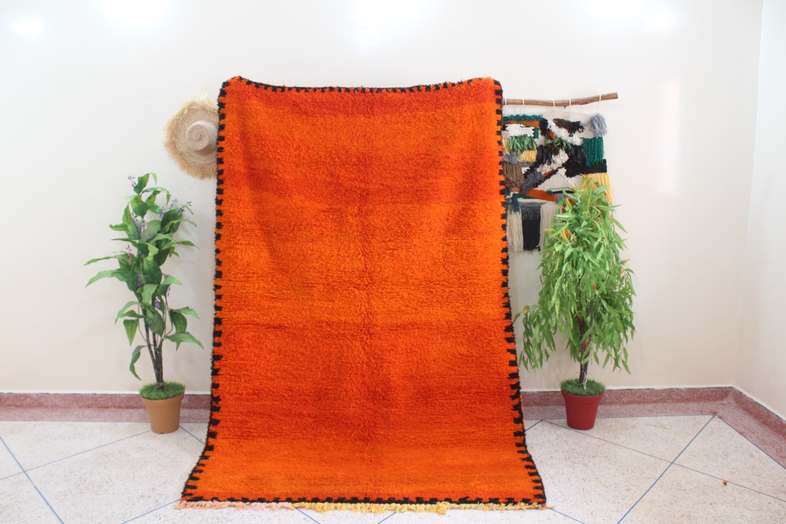 Authentic Beni Ourain Moroccan Rug