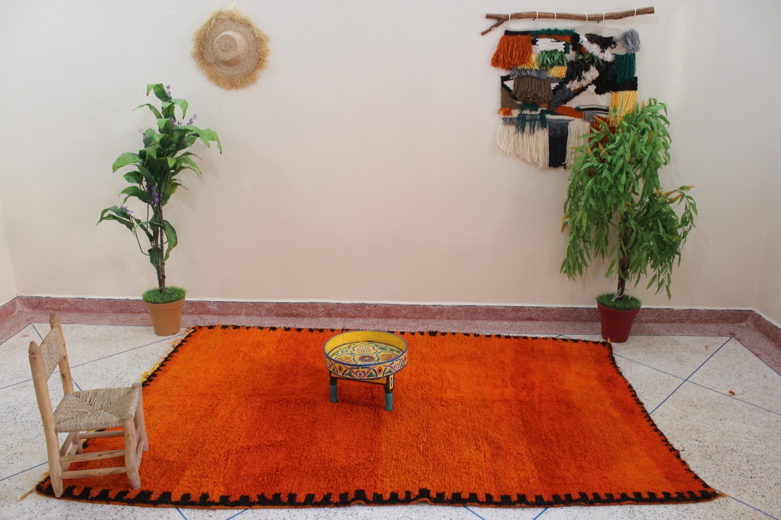 Authentic Beni Ourain Moroccan Rug - Image 3