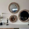 Moroccan Handcrafted Wooden Mirror