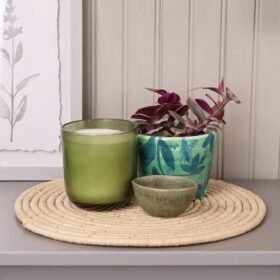 set of two natural raffia placemats p1396 8154 image